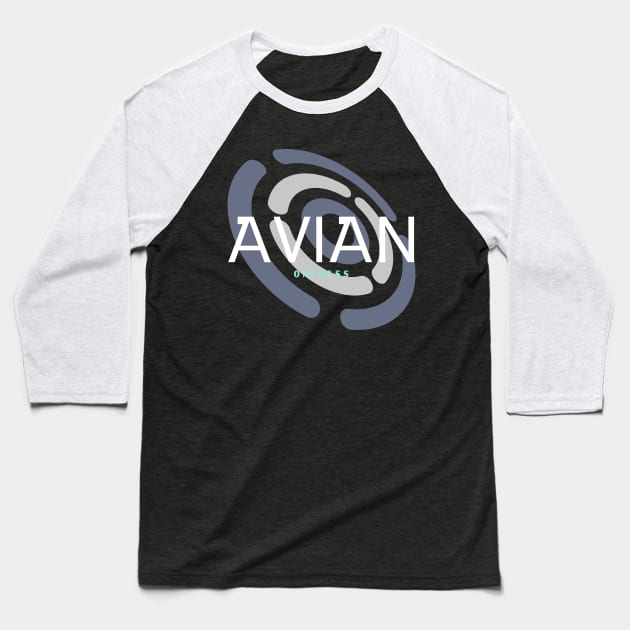 Avian Baseball T-Shirt by Oneness Creations